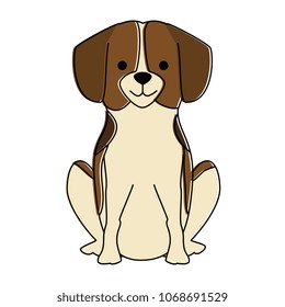 cute dog breed character