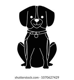 cute dog breed character
