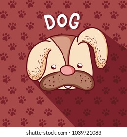 Cute dog cartoon