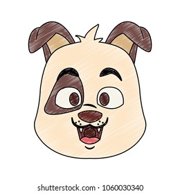 Cute dog cartoon
