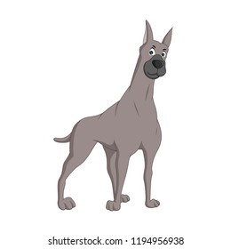 Cute dog cartoon