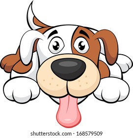 Cute dog cartoon