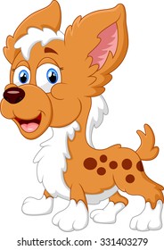 cute dog cartoon