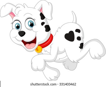 cute dog cartoon