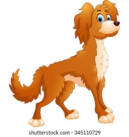 Cute dog cartoon