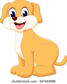 Cute dog cartoon
