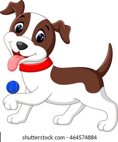 Cute dog cartoon
