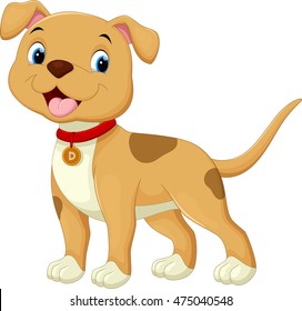 Cute dog cartoon