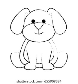 cute dog cartoon