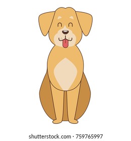 Cute dog cartoon