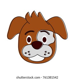 Cute dog cartoon