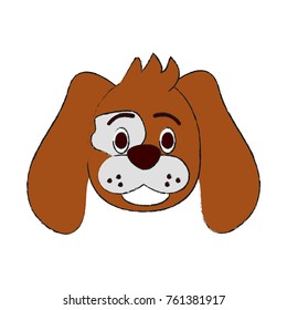 Cute dog cartoon