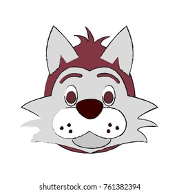 Cute dog cartoon