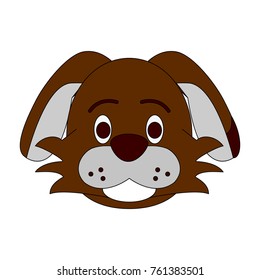 Cute dog cartoon