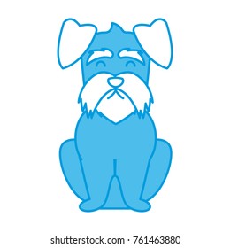 Cute dog cartoon