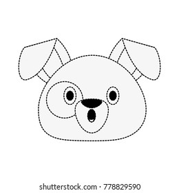 Cute dog cartoon
