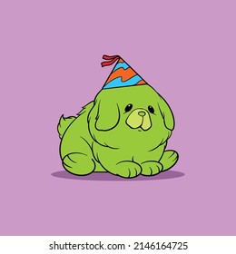 cute dog cartoon for commercial use