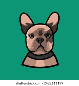 a cute dog clip art vector