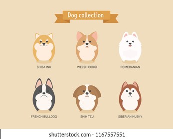 Cute dog collection