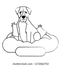 cute dog design