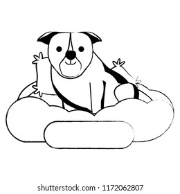 cute dog design