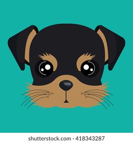 cute dog design 