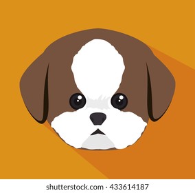 cute dog design 