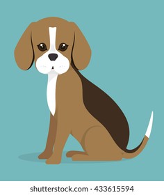 cute dog design 