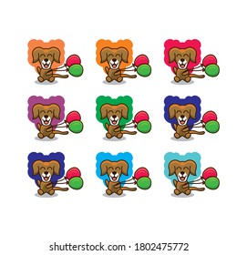 Cute Dog designs for logos, t-shirts or as you wish