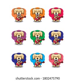 Cute Dog designs for logos, t-shirts or as you wish