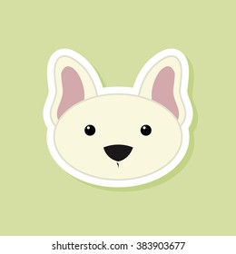 Cute dog Face