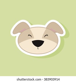 Cute dog Face