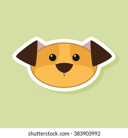 Cute dog Face