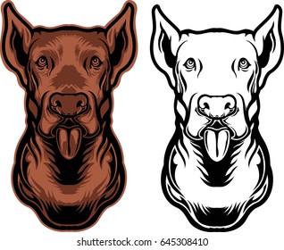 cute dog face 