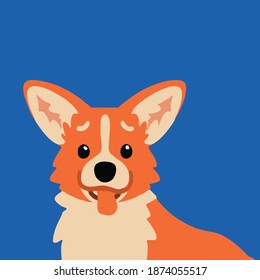 Cute Dog - Fox Vector Design 