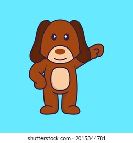 Held des Hundes. Vektorgrafik