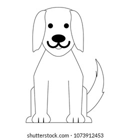 cute dog icon