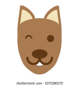 cute dog icon