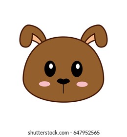 cute dog icon
