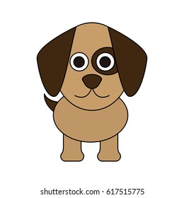 cute dog icon image 