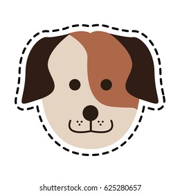 cute dog icon image 