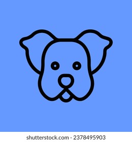 cute dog icon pet dog 