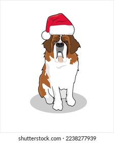 cute dog illustration design , simple design for dog lovers