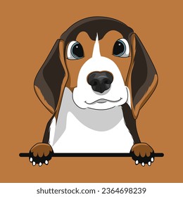 cute dog illustration images, cartoon dog illustrations, animal image posters