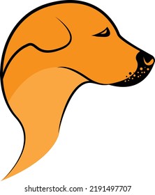 süßes Hundelogo Hund Symbol Hund Vektorsymbol