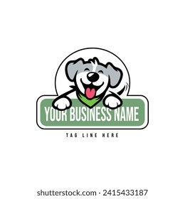 Cute Dog logo for your business