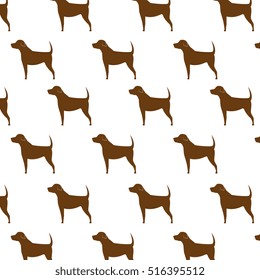 cute dog mascot icon