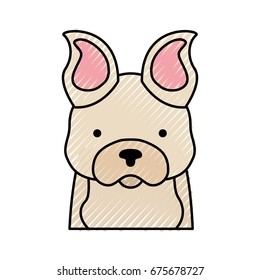 cute dog mascot icon