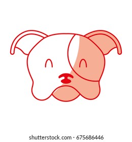 cute dog mascot icon