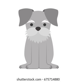 cute dog mascot icon